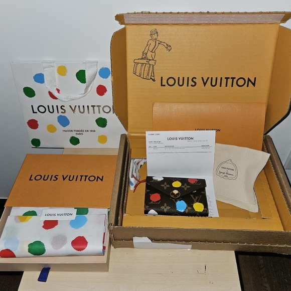 Louis Vuitton kusama portefeuil victorine wallet - Picture 2 of 9